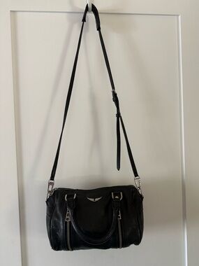 Zadig & Voltaire XS Sunny bag in black.